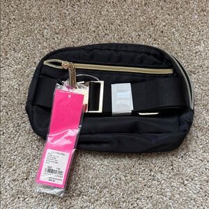 NEW W/ TAGS - Lilly Pulitzer Black Belt Bag